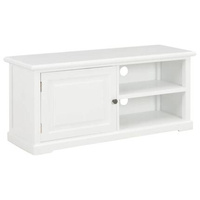 Szafka pod TV, biała, 90x30x40 cm, drewniana vidaXL