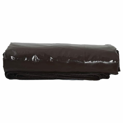 Plandeka 650g / m² brązowy 4 x 6 m Płótno z powłoką PVC
