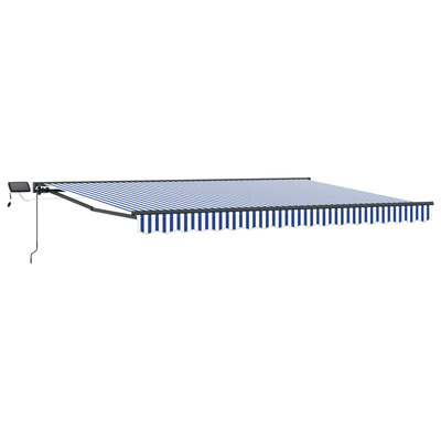Ręczny ramowy zewnętrzny markizowy z LED 4 x 2 m