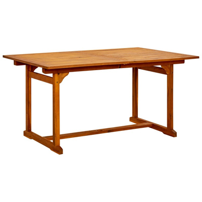 5-cz. zestaw mebli ogrodowych, lite drewno akacjowe, 150-200 cm
