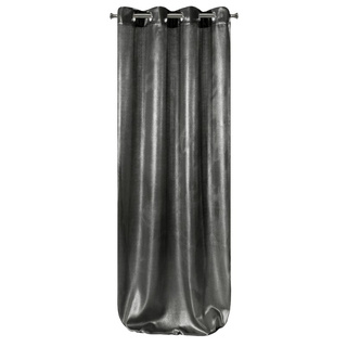 Zasłona Leila stalowa 140x250
