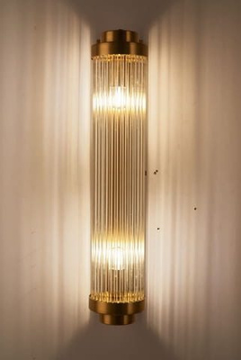 KINKIET ZŁOTY COLUMN STAL SZCZOTKOWANA ADANI AD125