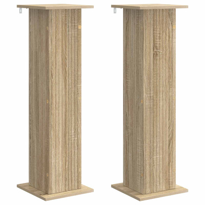 Stojak na rośliny 2 pcs dąb Sonoma 30,5 x 30 x 100,5 cm