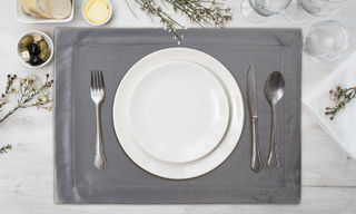 Melinda stalowy 30x40