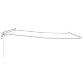 Rama markizy Ze LED Lights Biały 400 × 350 cm Aluminium