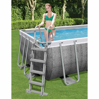 Bestway 4-stopniowa drabinka basenowa Flowclear, 122 cm model standard