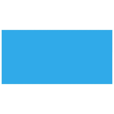 Plandeka na prostokątny basen, 450 x 220 cm, PE, niebieska