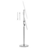 Stojak na plakat A3, srebrny, stop aluminium