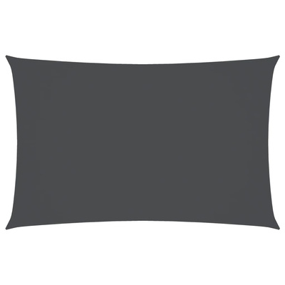 Żagiel ogrodowy, tkanina Oxford, prostokątny, 3,5x5 m, antracyt