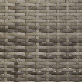 3-osobowa ławka ogrodowa z poduszkami, szara, polirattan