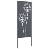 Ekran zapewniający prywatność w ogrodzie Antracyt 50 x 140 cm