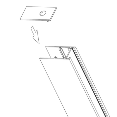 ZAŚLEPKA P LV NATYNKOWA/BEZRAMKOWA BIALA