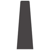 Kominek Czarny 50 x 35 x 100 cm Stal