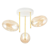 Lampa sufitowa ARGO 3 WH MIODOWY