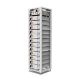 Magazyn Bank Energii 51.2V LiFePO4 61,44kWh V-TAC DEYE RACK SKU11867 BMS SKU11863 + 12xSKU1186 10 Lat Gwarancji