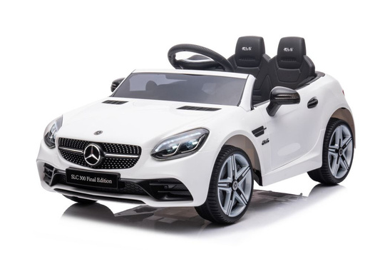 Auto Na Akumulator Mercedes SLC 300 Światła LED MP3 Pilot Biały