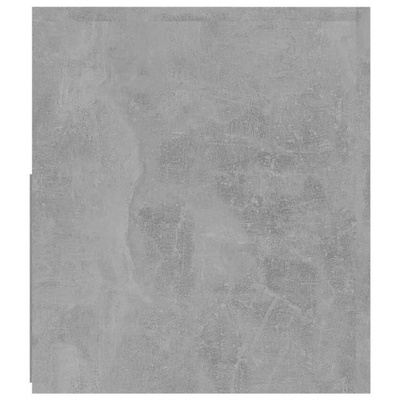 vidaXL Szafka pod TV z oświetleniem LED, szarość betonu, 120x35x40 cm model standard