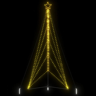 Choinka LED 615 LEDs Ciepła biel 404,5 cm