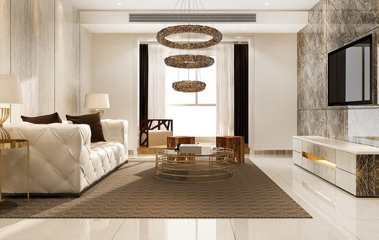 Designerska Lampa Wisząca czarna Swarovski Adani AD216