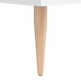 vidaXL Szafka pod TV, biała, 150x36x30 cm, materiał drewnopochodny