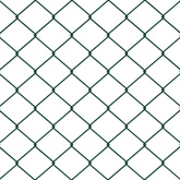 Ogrodzenie łańcuchowe 25 x 1,4 m Stal zielony