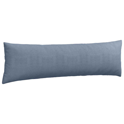 Poduszki na sofę 2 pcs Niebieski 145 x 40 cm Tkanina sztruksowa