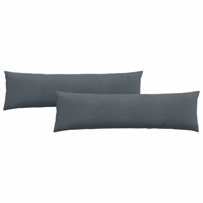 Poduszki na sofę 2 pcs Ciemnoszary 145 x 40 cm