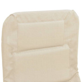 vidaXL Składne leżaki 2 szt., kremowe, tkanina Textilene i stal