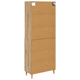 Highboard Dąb rzemieślniczy 69,5 x 32,5 x 180 cm
