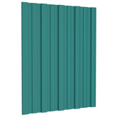 Panel dachowy 36 pcs zielony 60 x 45 cm Stal galwanizowana