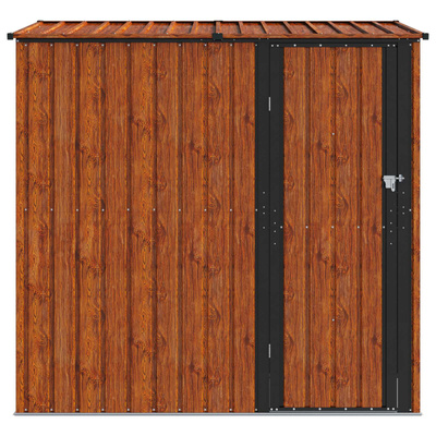Schowki ogrodowe Brązowy 203 x 85,5 x 200 cm Metal