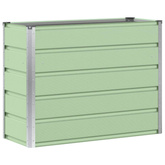 Donica Zielony 100 x 40 x 75 cm Stal
