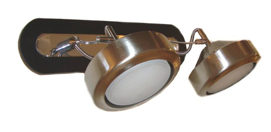 Lampa ścienna listwa 2X9W GX53 satyna/wenge EARTH 92-15795