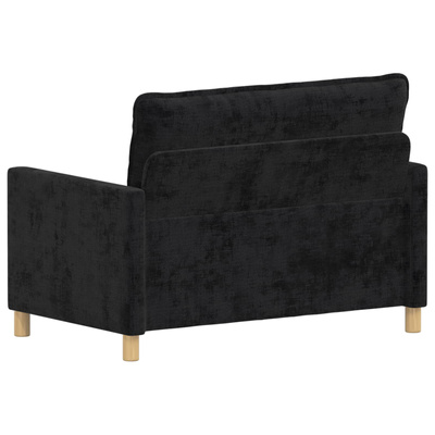 Sofa Czarny 126 x 81 x 87,5 cm Poliester