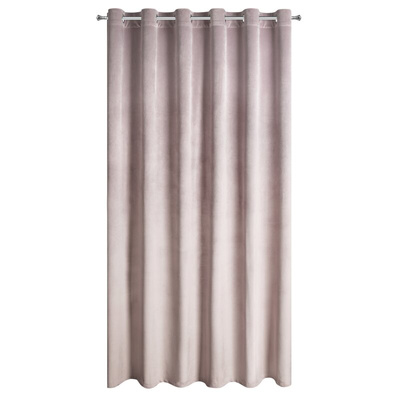 Zasłona Melanie pudrowy róż 215x250