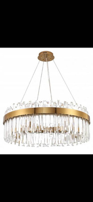 Stella GOLD  Żyrandol złota lampa kryształowa glamour nowoczesna ULFN347 ULFN346