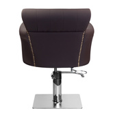 Hair System fotel fryzjerski BER 8541 brązowy  125410