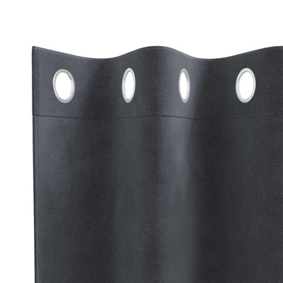Zasłony zaciemniające 2 pcs Jasnoszary 140 x 225 cm Aksamit