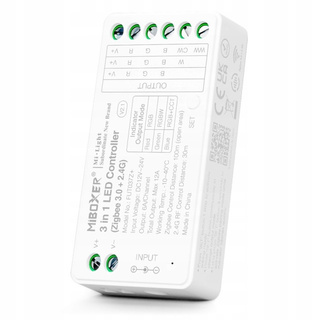 MiBoxer FUT037Z+ Sterownik LED 3w1 RGBWW Zigbee 3.0 2.4GHz