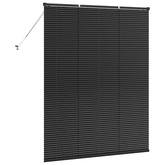 Żaluzje weneckie Czarny 175 x 145 cm Aluminium