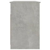 vidaXL Biurko z szufladami, szarość betonu, 102x50x76 cm