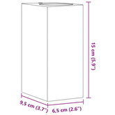 Kinkiety zewnętrzne, 2 szt., czarne, odlewane aluminium