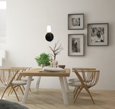 Kinkiet czarnyLED 5.4W 20cm Sakai Ledea 50433079