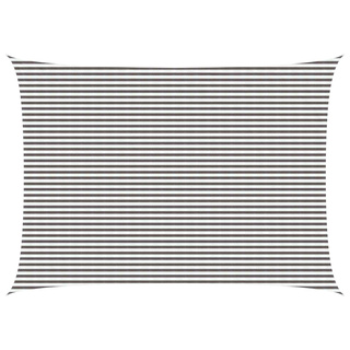 Żagiel przeciwsłoneczny Jasnoszary i biały. 5 x 6 m HDPE