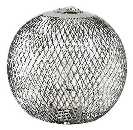 Klosz metalowy ażurowy chrom G9 80mm do lamp Novel Candellux 71-11862