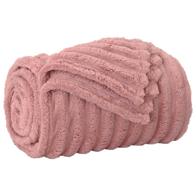 Koce narzutowe 6 pcs Różowy 240 x 220 cm Polar