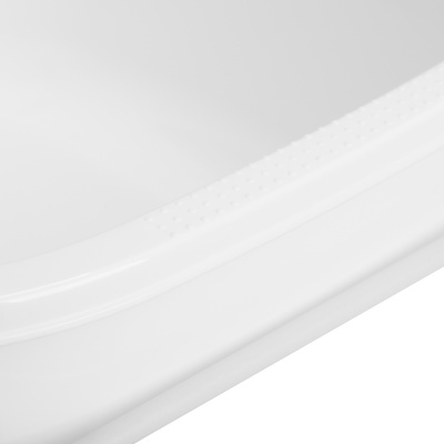 Brodzik do pedicure biały prosty 104917