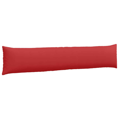 Poduszki na sofę 2 pcs Czerwony 200 x 40 cm tkanina