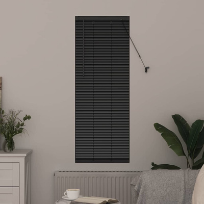 Żaluzje weneckie Czarny 130 x 50 cm Aluminium