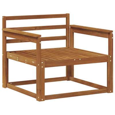 Środkowa sofa ogrodowa naturalny